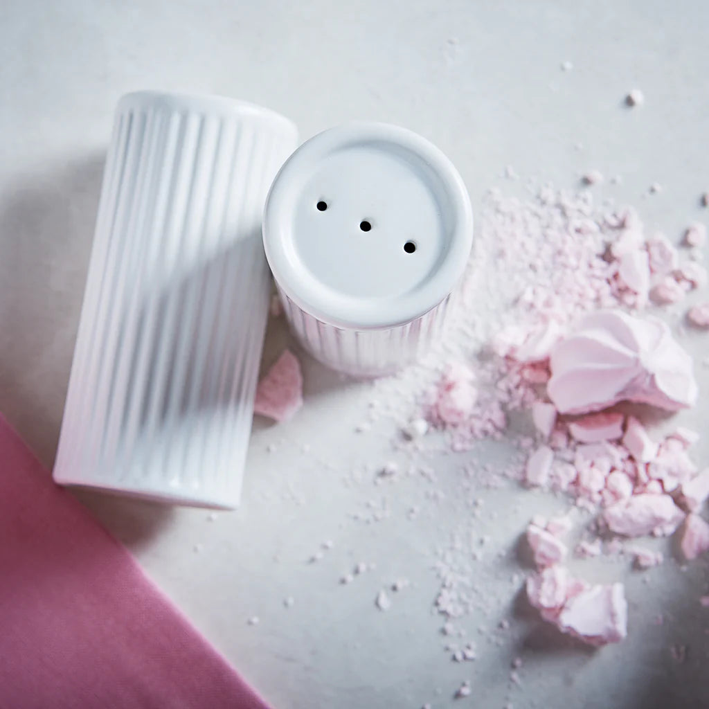 Groovy Salz und Pfefferstreuer Weiß